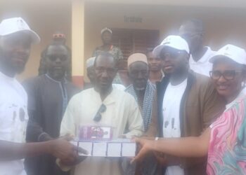 Campagne présidentielle 2025: A Dinguiraye, Aliou Dieng mobilise en faveur du candidat indépendant Mamadi Doumbouya et pose des actes concrets pour l’éducation