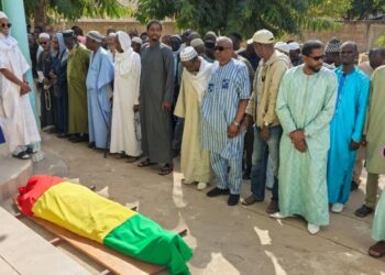 El-Béchir Diallo, figure majeure de la presse guinéenne, inhumé près de William Ponty