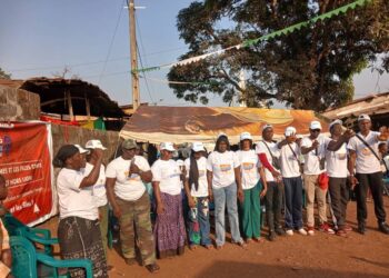 Conakry/Entag : le ministère de la Promotion féminine, de l’Enfance et des Personnes vulnérables sensibilise la population sur les VBG