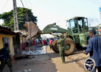 Conakry: déguerpissement des emprises des citoyens sceptiques