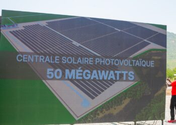 Lancement des travaux de construction de la centrale solaire photovoltaïque de 50 MWC