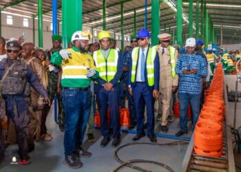 Forécariah/Industrie : inauguration de la première usine de fabrication de bouteilles de gaz en Guinée à Konta