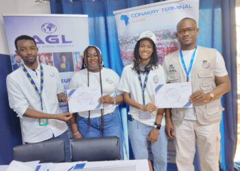 AGL en Guinée réaffirme son engagement pour l’employabilité des jeunes en participant au Job Dating de Keyce Académie