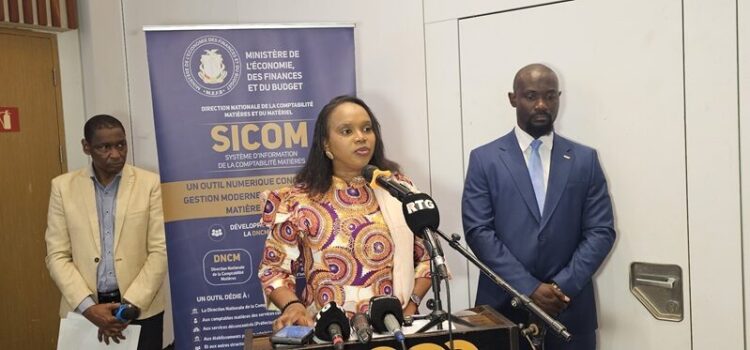 Guinée-Economie: La ministre Mariama Ciré Sylla lance le système d’information de la comptabilité matières
