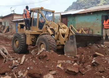 Beyla : Coup d’envoi des travaux de reprofilage de la route Sinko-Foualah-Diassodou