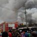 Urgent : Un grave incendie enregistré au grand marché de N’zérékoré