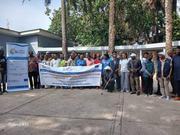 Conakry : 40 acteurs de la société civile formés sur la gouvernance démocratique et l’analyse électorale