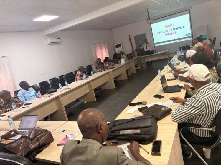 Compétences professionnelles du personnel EDG : Tenue d’une session de formation à Conakry