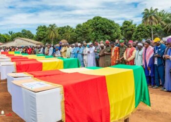 Dubréka : La Guinée rend un ultime hommage aux victimes de la tragédie du 29 mai