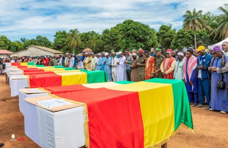 Dubréka : La Guinée rend un ultime hommage aux victimes de la tragédie du 29 mai
