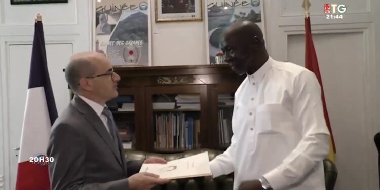 France : le nouvel ambassadeur Aboubacar Sidiki Camara prend officiellement fonction