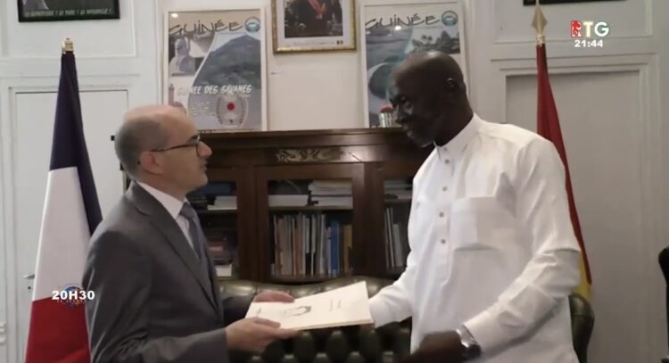France : le nouvel ambassadeur Aboubacar Sidiki Camara prend officiellement fonction