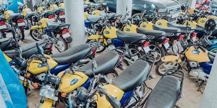 L’OGP renforce ses capacités opérationnelles avec la réception de nouvelles motos et de deux pick-up