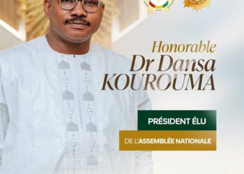 Assemblée nationale : A peine élu président, Dr Dansa Kourouma jure ‘’je m’engage à servir la République’’