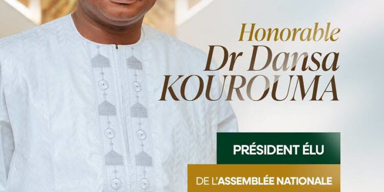 Assemblée nationale : A peine élu président, Dr Dansa Kourouma jure ‘’je m’engage à servir la République’’