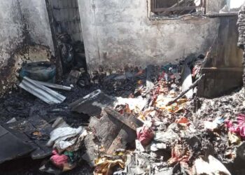 Gbessia-Urgent : Un incendie détruit le contenu d’une maison à Dabondy 2