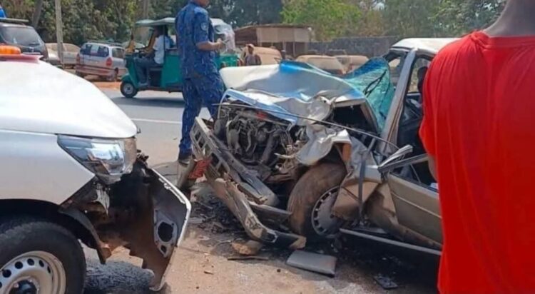 Kindia: Sept morts et plusieurs blessés graves dans une collision entre un minibus et un camion-citerne