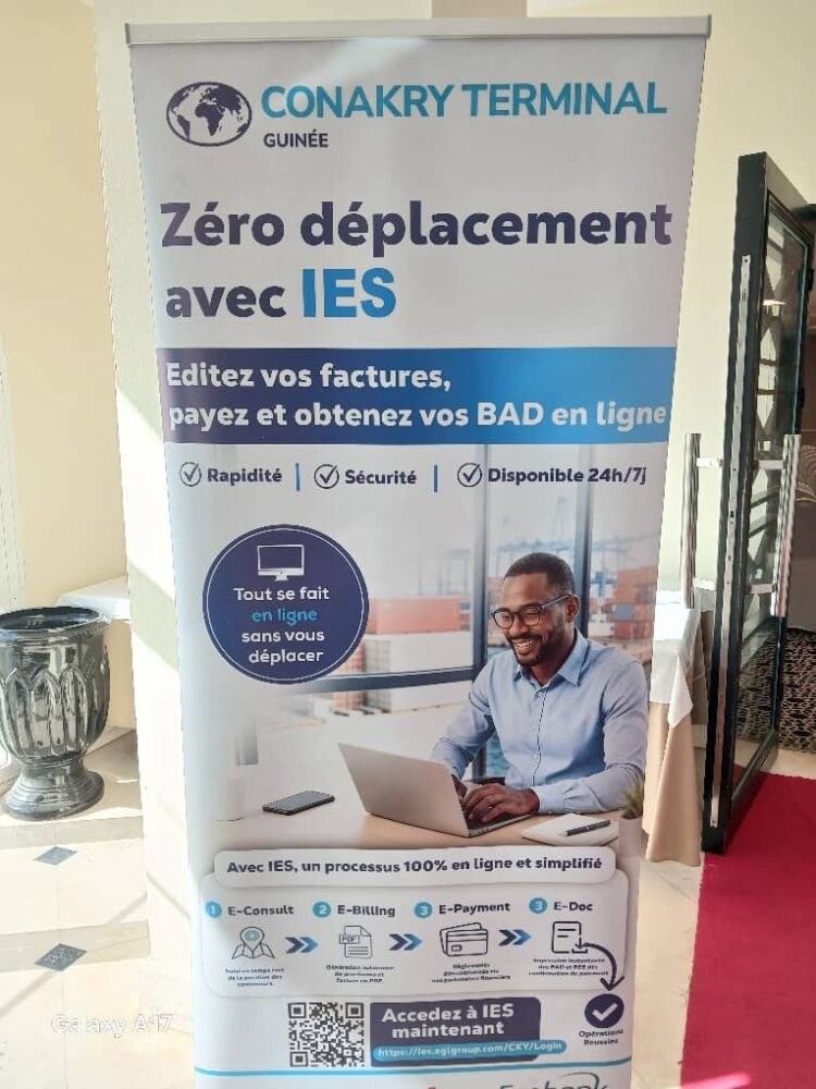 Modernisation portuaire : Conakry Terminal passe à l&rsquo;ère du 100 % digital avec sa plateforme « IES »