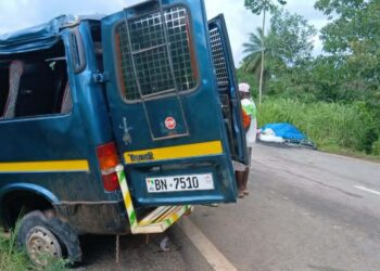 Dubréka : Trois morts dans un accident de circulation à Ouassou