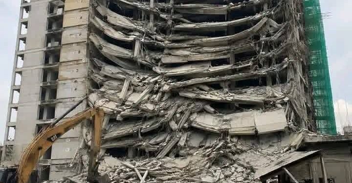 Hafia/Conakry : l’effondrement d&rsquo;un immeuble fait au moins 4 morts (bilan provisoire)