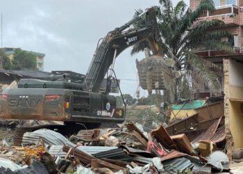 Hafia/Conakry : l’effondrement d&rsquo;un immeuble fait au moins 4 morts (bilan provisoire)