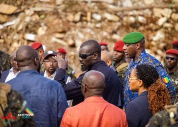 Modernisation de Conakry : le Président de la République Mamadi DOUMBOUYA effectue une visite de terrain