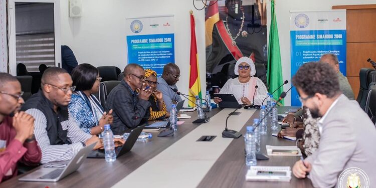 MPEM : Economie Bleue, Mme la ministre Fatima Camara échange avec une délégation de la FAO/Guinée