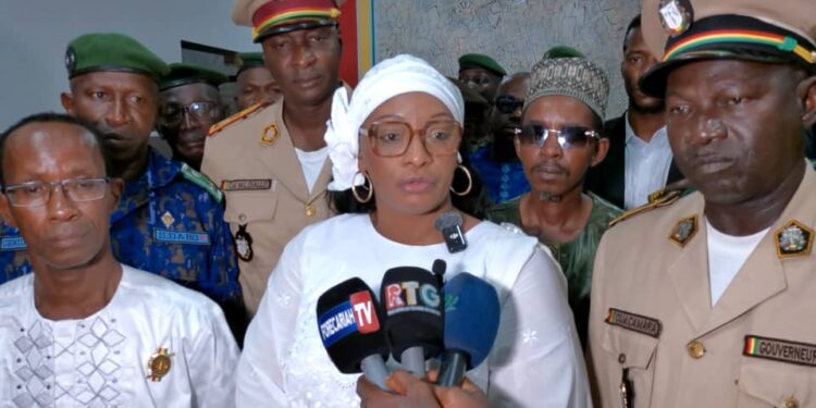 Forécariah/Découverte de six corps à Allassoyah: Une commission de défense et de sécurité  s’est rendue sur les lieux