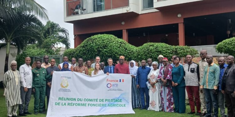 Réforme foncière agricole : le comité de pilotage poursuit ses travaux à Conakry