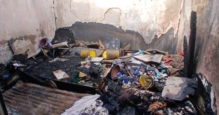 Gbèssia : 4 personnes d’une même famille meurent dans un incendie