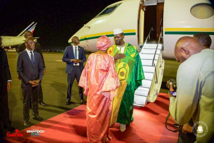Coopération : le Président Mamadi DOUMBOUYA accueilli à Abidjan par les autorités ivoiriennes et la communauté guinéenne