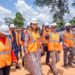 Construction du futur hôpital régional de référence à N’Zérékoré : la ministre de la Santé Khaïté SALL est arrivée sur le terrain