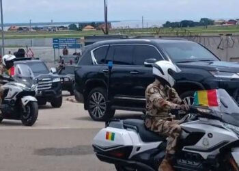 Coopération : Fin de séjour du Président Mamadi Doumbouya à Abidjan, il a regagné Conakry