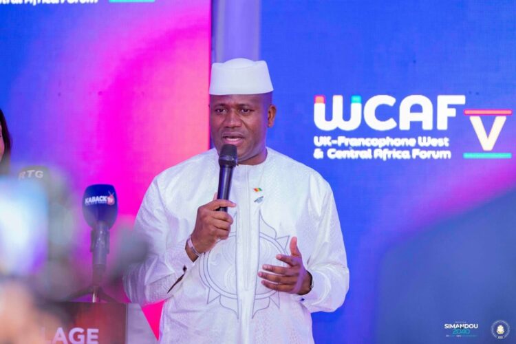 Coopération économique entre le Royaume-Uni et l’Afrique fracophone : la 5ème édition du Forum WCAF5 sera organisée en Guinée