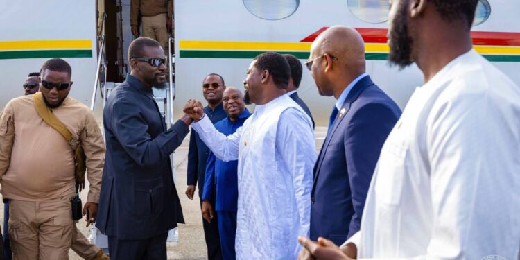 81ème session de l’AG de l’ONU : le Chef de l’Etat, Mamadi DOUMBOUYA est arrivé à New York