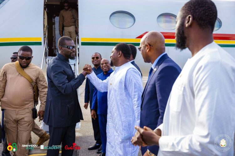 81ème session de l’AG de l’ONU : le Chef de l’Etat, Mamadi DOUMBOUYA est arrivé à New York