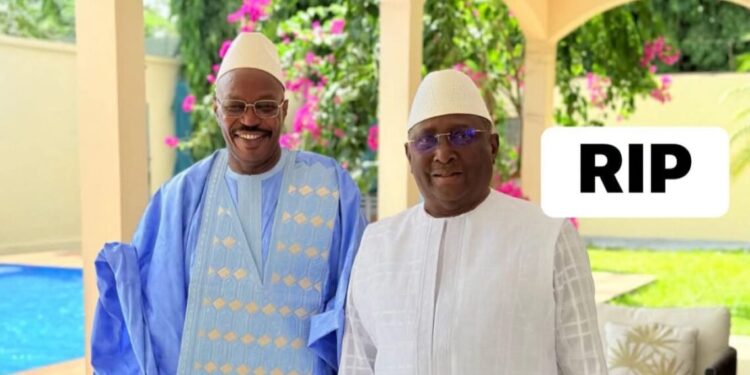 Décès de l’ancien PM Sidya Touré : « je perds un aîné, un compagnon de route et un grand frère » pleure Dr Ousmane Kaba
