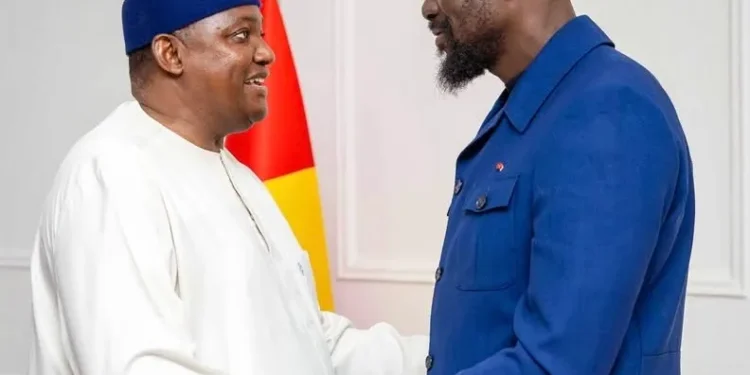 Conakry : Doumbouya et Barrow scellent un partenariat stratégique, notamment dans la défense et la sécurité