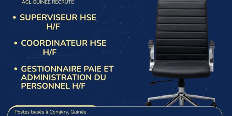 Opportunités d’emplois : AGL Guinée annonce le recrutement pour plusieurs postes (avis d’appels d’offres)