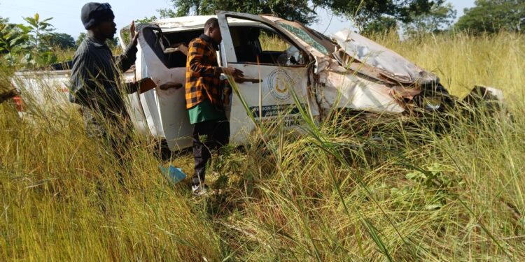Urgent/Dabola : le sous-préfet de Bissikirima sort indemne d’un accident de la circulation