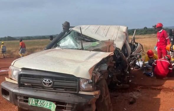 Boké-Urgent : Deux cadres régionaux grièvement blessés dans un accident sur la route minière