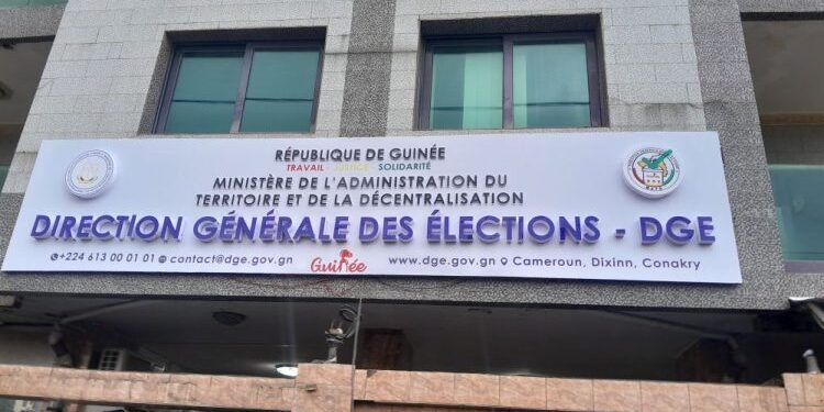 Elections Sénatoriales en Guinée : la caution fixée ce lundi par la DGE