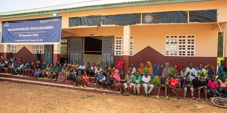 AGL en Guinée investit dans l’avenir avec la construction et l’équipement de deux écoles primaires à Boké et à Siguiri