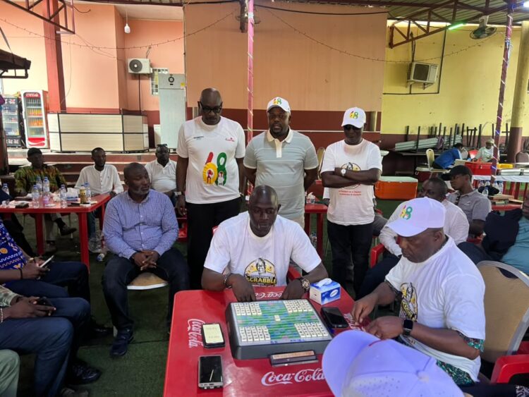 Sport : venu de Kamsar, Amara Bangoura remporte la compétition de scrabble en hommage à feu Amadou Baidy Guéye