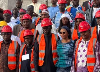 Guinée : le 1er vice-président de l’AN du Sénégal Malick N’diaye impressionné par le nouveau siège de l’Assemblée nationale