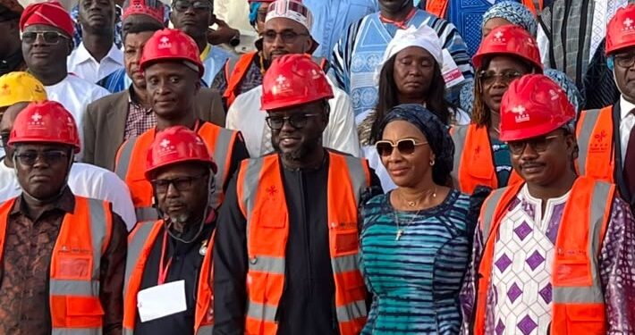 Guinée : le 1er vice-président de l’AN du Sénégal Malick N’diaye impressionné par le nouveau siège de l’Assemblée nationale