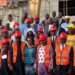 Koloma : Dr Dansa Kourouma conduit ses hôtes au nouveau siège de l’Assemblée nationale en chantier